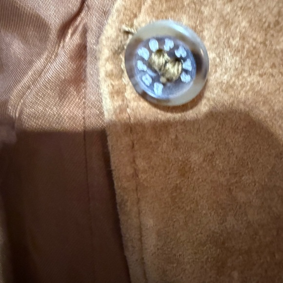 Burberry vintage brown suede vest Women’s size 8 - Picture 5 of 7